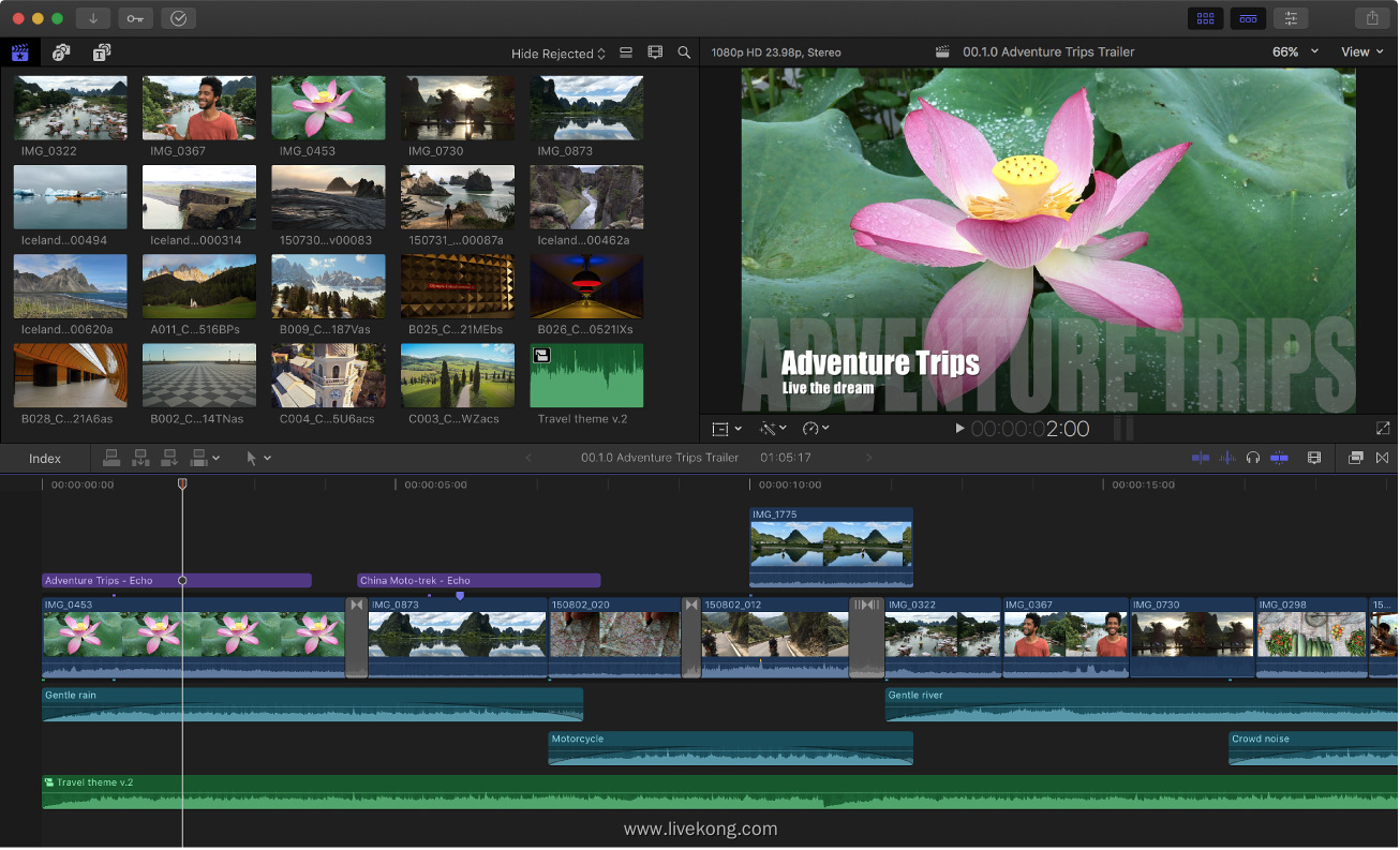 Final Cut Pro 10.4.7 Mac系统下最简单易用的专业视频剪辑工具