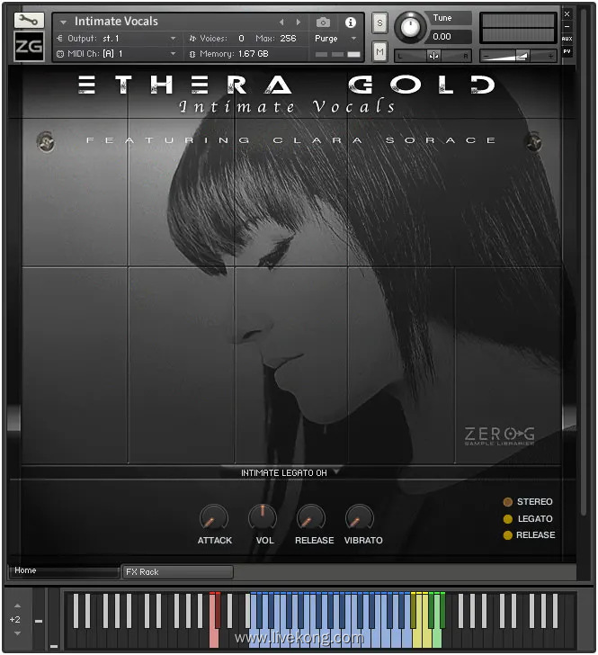 Zero-G ETHERA Gold Intimate Vocals 戏剧女声 Kontakt