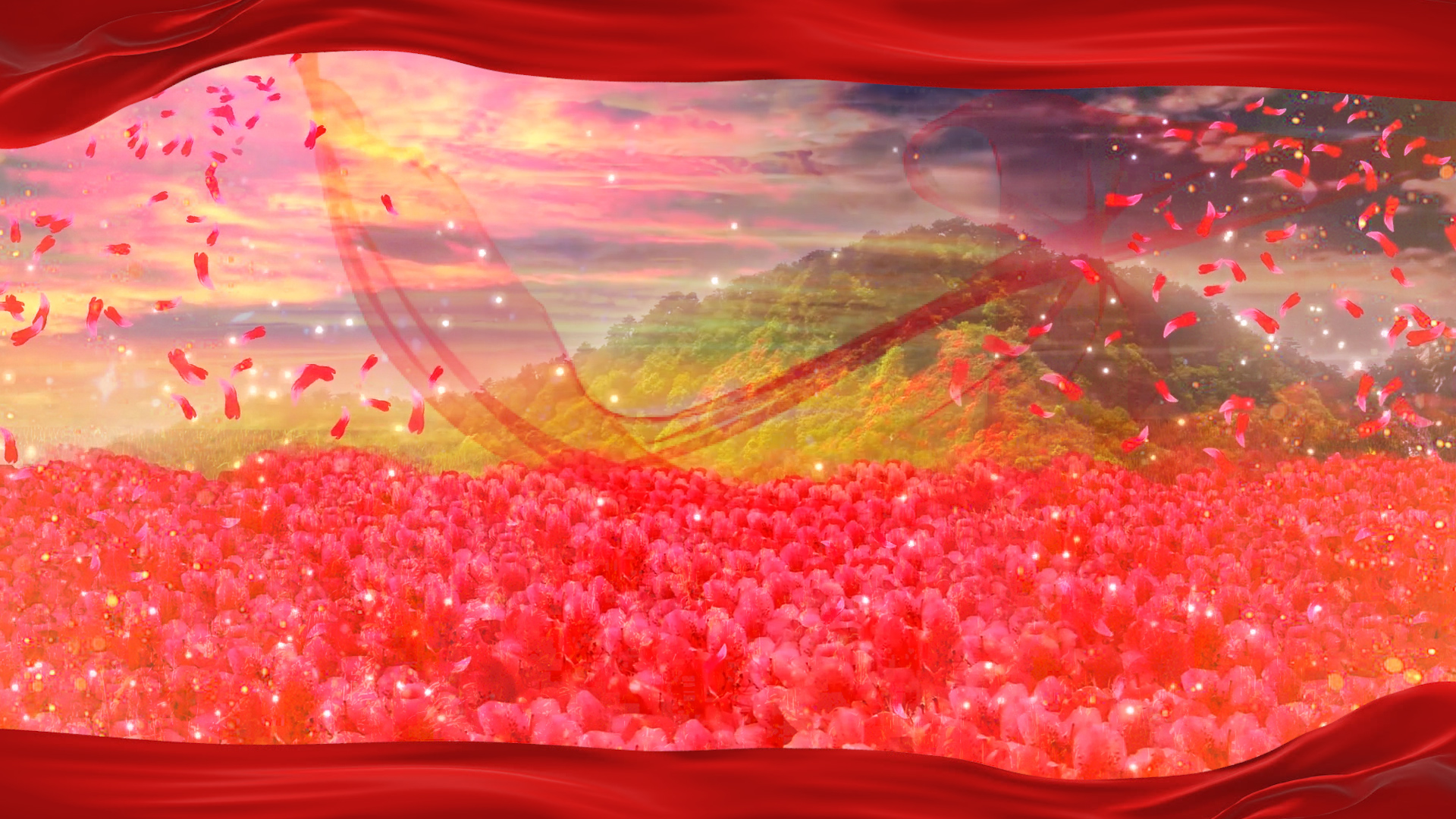 歌曲红山果背景图图片