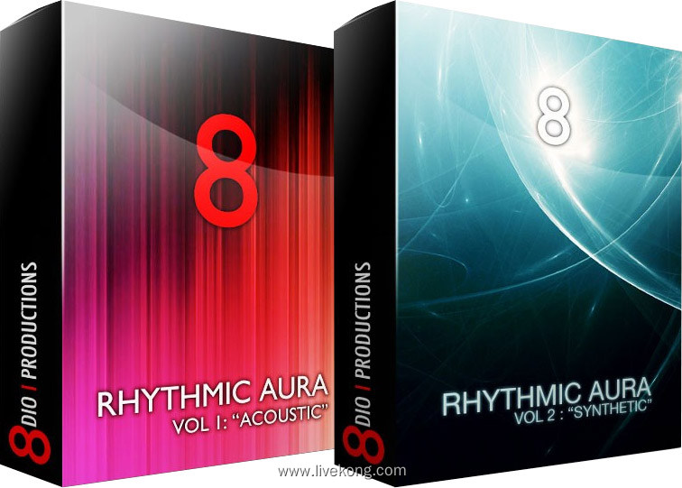 8Dio Rhythmic Aura Vol 1 and Vol 2 KONTAKT 脉冲节奏