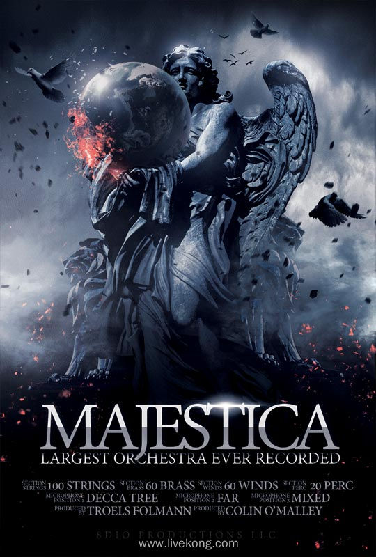8Dio Majestica kontakt大型史诗管弦乐